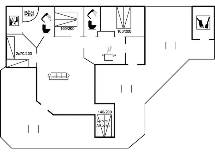 Ferienhaus Domna - 800m From The Sea By Interhome *